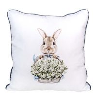 EASTER RABBIT ДЕКО ВЪЗГЛАВНИЦА С ЦИП - От нашата реклама