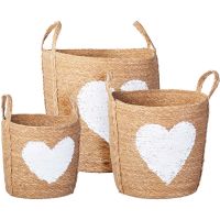 HEART КОШНИЦА ЗА СЪХРАНЕНИЕ 24/23/20CM - Домашни потреби