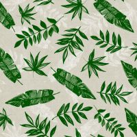 MANHATTAN TROPICAL FOREST МУШАМА ЗА МАСА PVC С ШИРИНА 140СМ - 