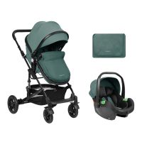 AMAIA MINT 2024 ДЕТСКА КОЛИЧКА 3 В 1 С ТРАНСФ.СЕДАЛКА - Бебешки колички