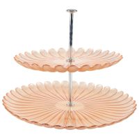 FLOWER POWER ORANGE ПЛАТО НА НИВА 28х21СМ - Хранене и сервиране