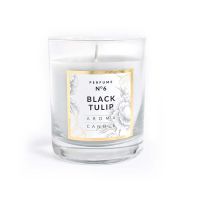 CLASSIC GLASS АРОМАТНА СВЕЩ ЛАЛЕ И МУСКУС - 