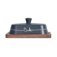 MODERN KITCHEN GRAU КУТИЯ ЗА МАСЛО 19,5х13,5х8,5CM - Подноси и аксесоари