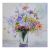 BLUMENVASE КАРТИНА 85/85 СМ - Картини канава
