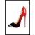 BLACK AND RED КАРТИНА 50/70 СМ - Картини канава