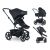 HARVEY 5 БЕБЕШКА КОЛИЧКА MIDNIGHT BLACK 2 В 1 - Бебешки колички 3 в 1, 2 в 1