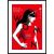 BLACK AND RED КАРТИНА 50/70 СМ - Картини канава