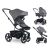 HARVEY 5 PEBBLE GREY БЕБЕШКА КОЛИЧКА 2 В 1 - Бебешки колички 3 в 1, 2 в 1