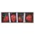 STRAWBERRY СЕТ 4 БР. ТЕЖЕСТИ ЗА ПОКРИВКА - Покривки и тишлайфери