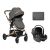 AMAIA DARK GREY 2024 ДЕТСКА КОЛИЧКА 3 В 1 С ТРАНСФ.СЕДАЛКА - Бебешки колички