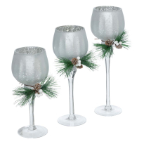 КОЛЕДЕН СВЕЩНИК 13/30 СМ