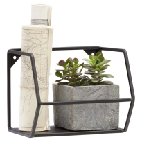 ЧЕРНА ПОЛИЦА НОРА 20/16/16 СМ