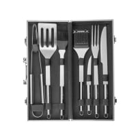 СЕТ ПРИБОРИ ЗА ГРИЛ 8 ЧАСТИ