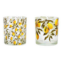 LEMON ПОСТАВКА ЗА СВЕЩ 7/8 СМ АСОРТИ