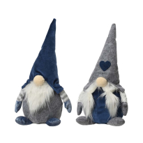 КОЛЕДНА СТАТУЕТКА ГНОМ 14/12/30 CM АСОРТИ