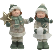 КОЛЕДНА ФИГУРА ДЕТЕ 19.5/10.5/26 СМ АСОРТИ