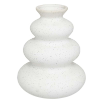 OLME КЕРАМИЧНА ВАЗА 16/20 СМ БЯЛ