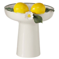 LEMON ДЕКОРАТИВНА КУПА НА СТОЙКА 20 СМ