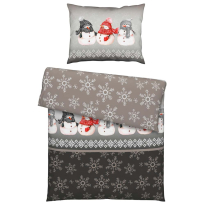 XMAS FROSTI СПАЛЕН КОМПЛЕКТ ФЛАНЕЛ 2 ЧАСТИ