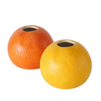 ORANGE КЕРАМИЧНА ВАЗА ПОРТОКАЛ 9.4 СМ АСОРТИ