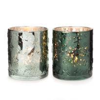 STARS КОЛЕДНА ПОСТАВКА ЗА СВЕЩ 8.5/10 СМ АСОРТИ