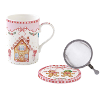 XMAS SWEET CHRISTMAS СЕТ ЗА ЧАЙ 350МЛ