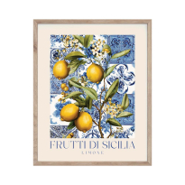SICILIA КАРТИНА С РАМКА 40/50 СМ