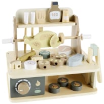 МИНИ КУХНЯ ДЪРВЕНА