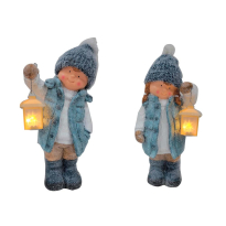 COOL VIBES СВЕТЕЩА КОЛЕДНА ФИГУРА 50 СМ АСОРТИ