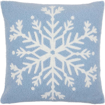 XMAS SNOWFLAKE ДЕКОРАТИВНА ВЪЗГЛАВНИЦА 45/45СМ