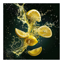 LEMONS СТЪКЛЕНА КАРТИНА 30/30 СМ