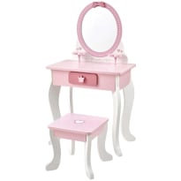 ДЕТСКА ТОАЛЕТКА СЪС СТОЛ