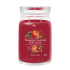 SIGNAT RED APPLE WREATH АРОМАТНА СВЕЩ ГОЛЯМ БУРКАН 567 г
