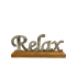 ДЕКО НАДПИС RELAX 27.5/5/12.5 СМ