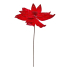 POINSETTIA VELVET СТРЪК ИЗКУСТВЕНО ЦВЕТЕ КОЛЕДНА ЗВЕЗДА 75 СМ