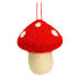 MUSHROOM КОЛЕДНА ВИСУЛКА ЗА ЕЛХА ГЪБКА 6 СМ